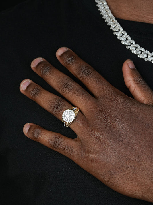 Tokyo Ring - 14k Gold Vermeil 925 Silver - CZ Stones