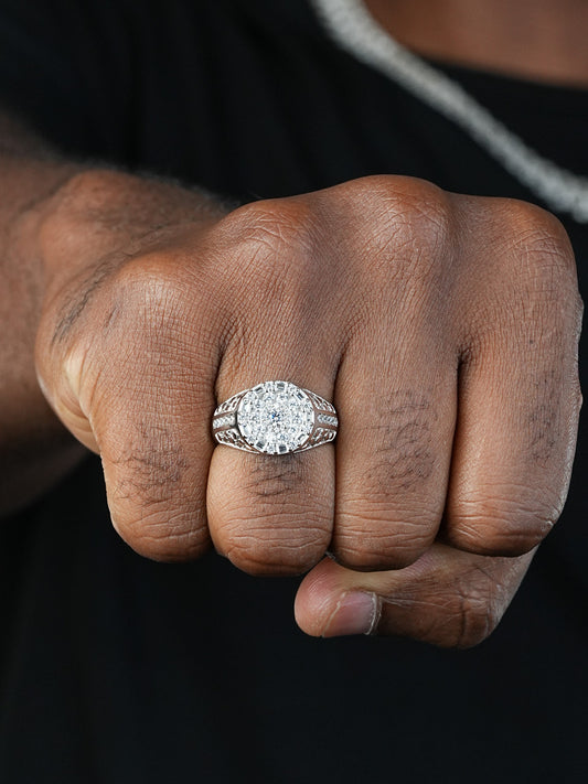 Tokyo Ring - 925 Silver - CZ Stones