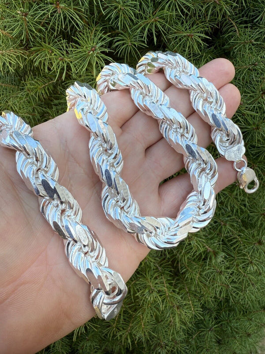 LIMITED EDITION - 14.5mm HANDMADE ROPE CHAIN - Only 30pc Made CHAINS HarlemBling