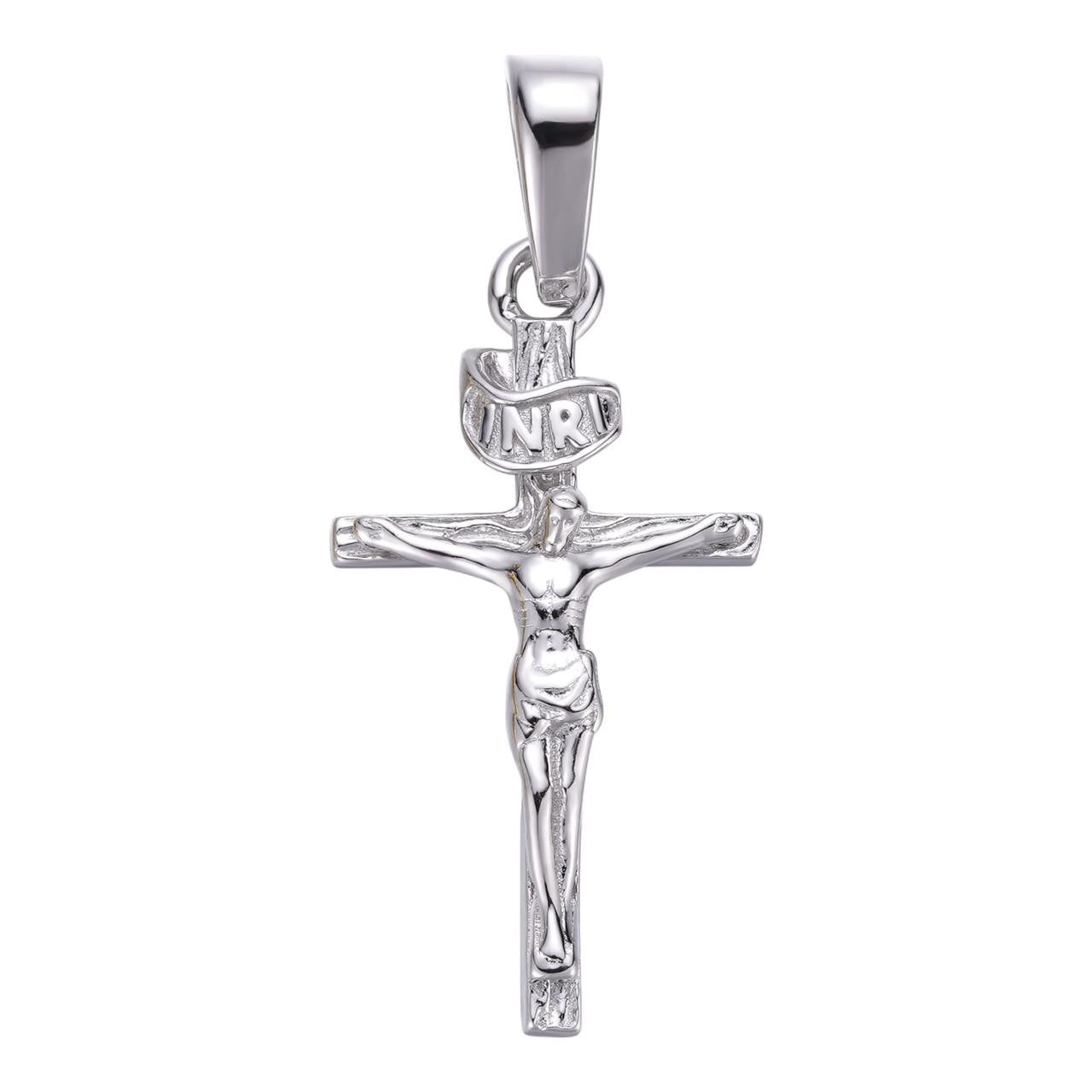 HarlemBling #1 Bestseller Crucifix Pendant - 925 Silver - 3 Sizes 1"-2.5"