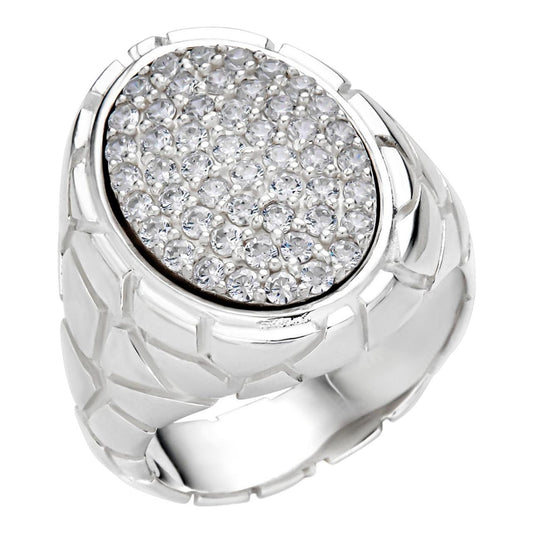 HarlemBling Biggie Smalls Ring - 925 Silver - CZ Stones