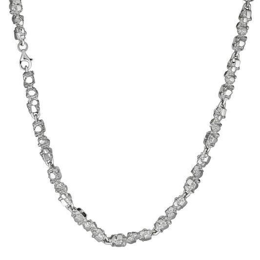 HarlemBling Custom Nugget Chain Necklace - 925 Sterling Silver - 18"-30" - 5mm