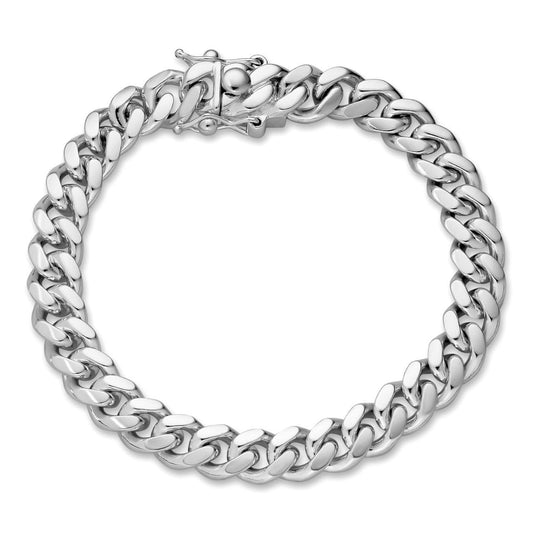 HarlemBling Miami Cuban Link Bracelet - 925 Sterling Silver - 7-9.5" - 4-10.5mm