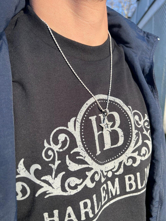 HarlemBling Moissanite 925 Silver /14k Gold Plated Iced Hip Hop Super Star Pendant Necklace