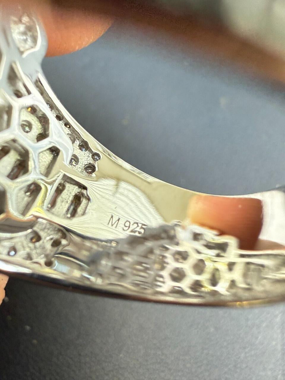 HarlemBling MOISSANITE Lion Hip Hop Ring - 925 Silver