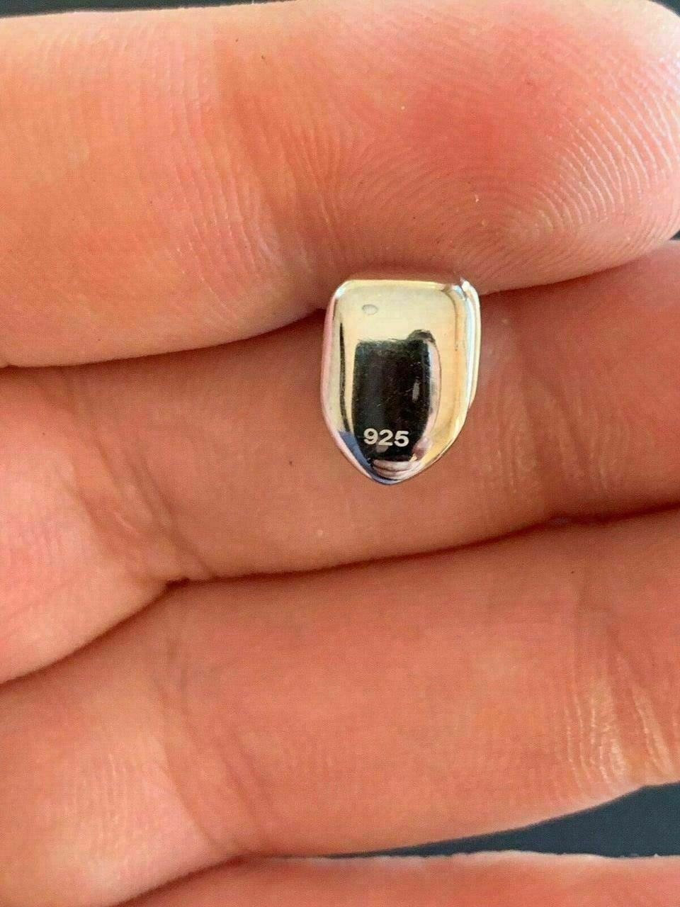 HarlemBling Real 925 Sterling Silver - GRILLZ Top Bottom Hip Hop Grills 6 8 Or Single Teeth