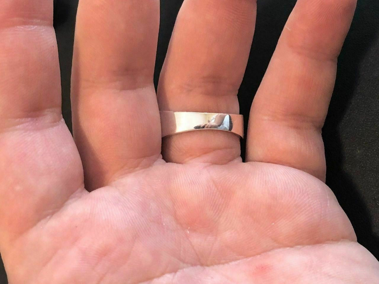 HarlemBling Solid 925 Sterling Silver Men Ace Of Spades Ring Lucky Poker Card Hand Size 7-13