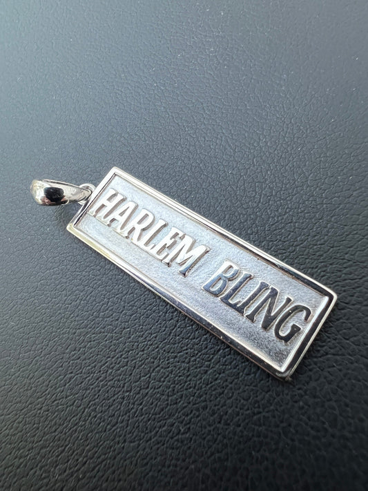 Harlemling Logo Pendant / Keychain - Solid 925 Silver