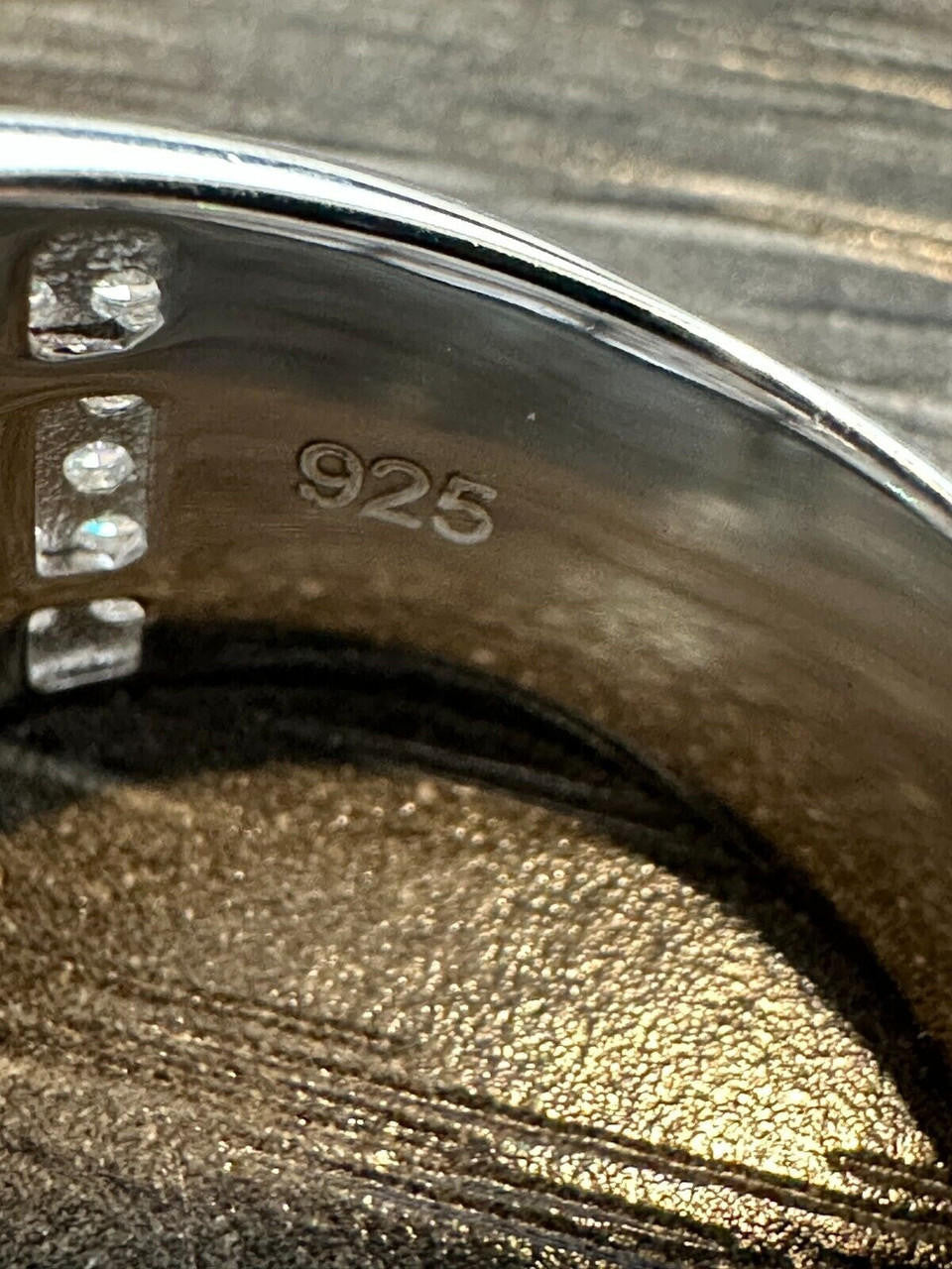 Italiano Silver, Inc. 4.47ct Real Diamond Hip Hop Natural 925 Sterling Silver Iced Square Mens Ring