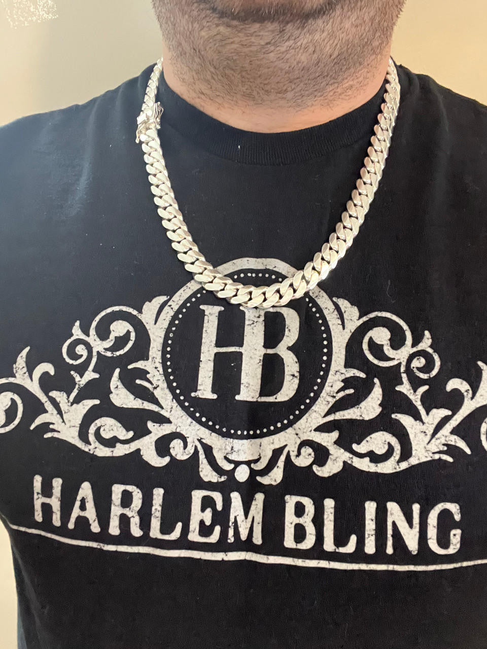 Italiano Silver, Inc. Handmade Tight Link Miami Cuban Chains Bracelets In 999 Silver - MADE TO ORDER In 2-3 Weeks